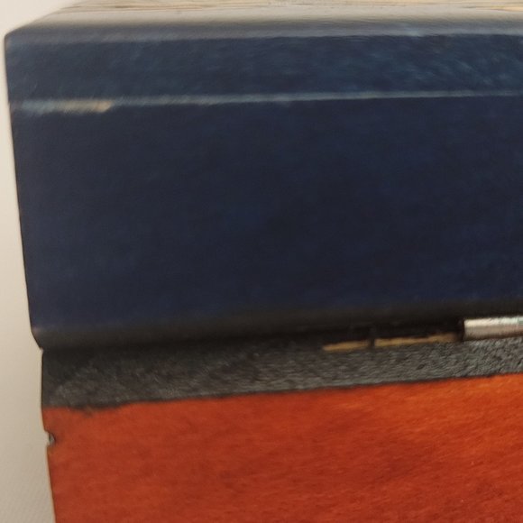 Carved and Painted Wood Elephant Box - Picture 5 of 11